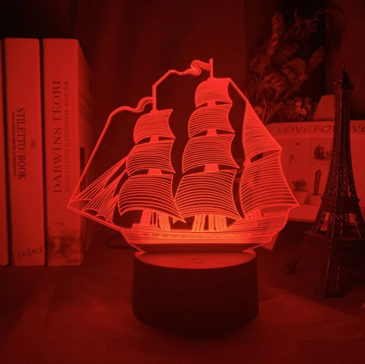 Ghost Ship Desk Lamp