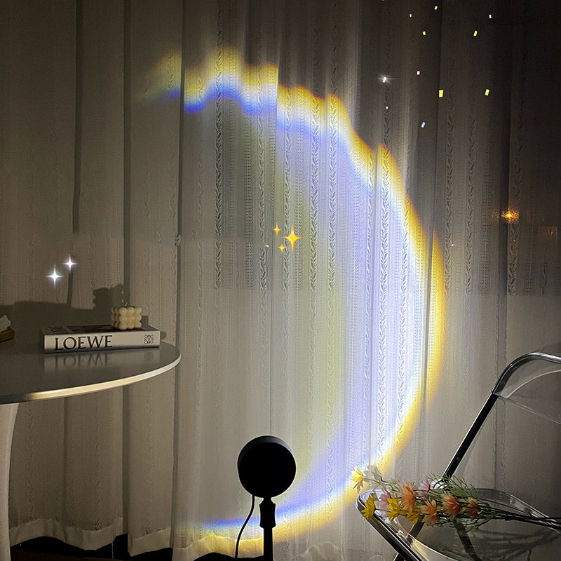 LED Rainbow Neon Light Projector