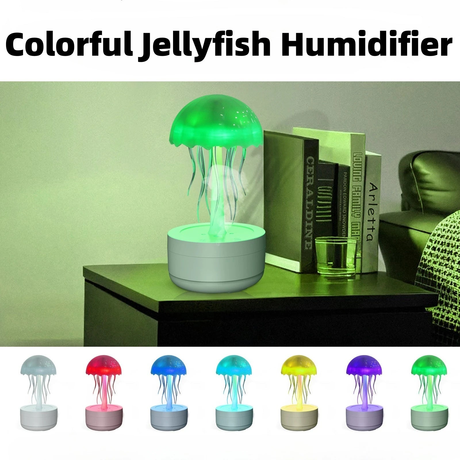 Night Light Jellyfish Humidifier