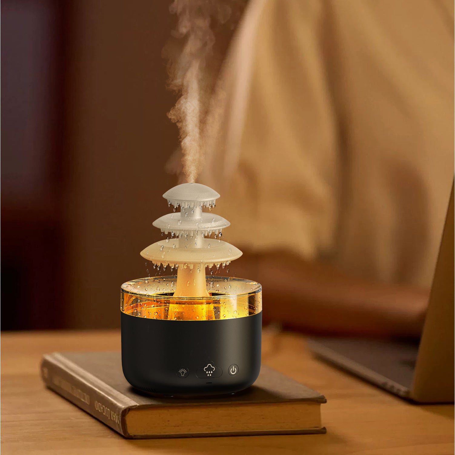 Cloud Rain Fountain Humidifier