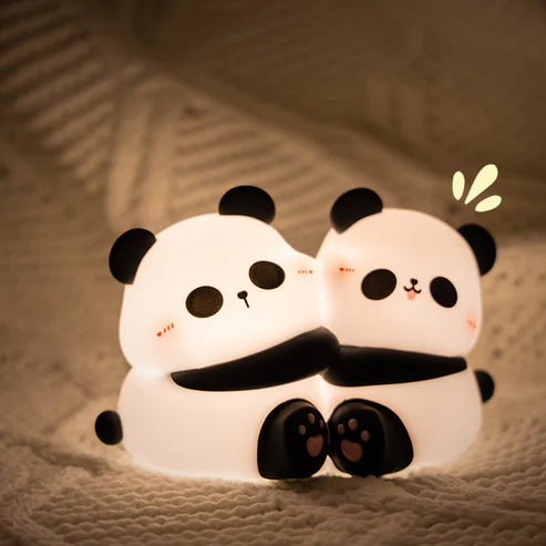 Panda Hug Small Night Lamp