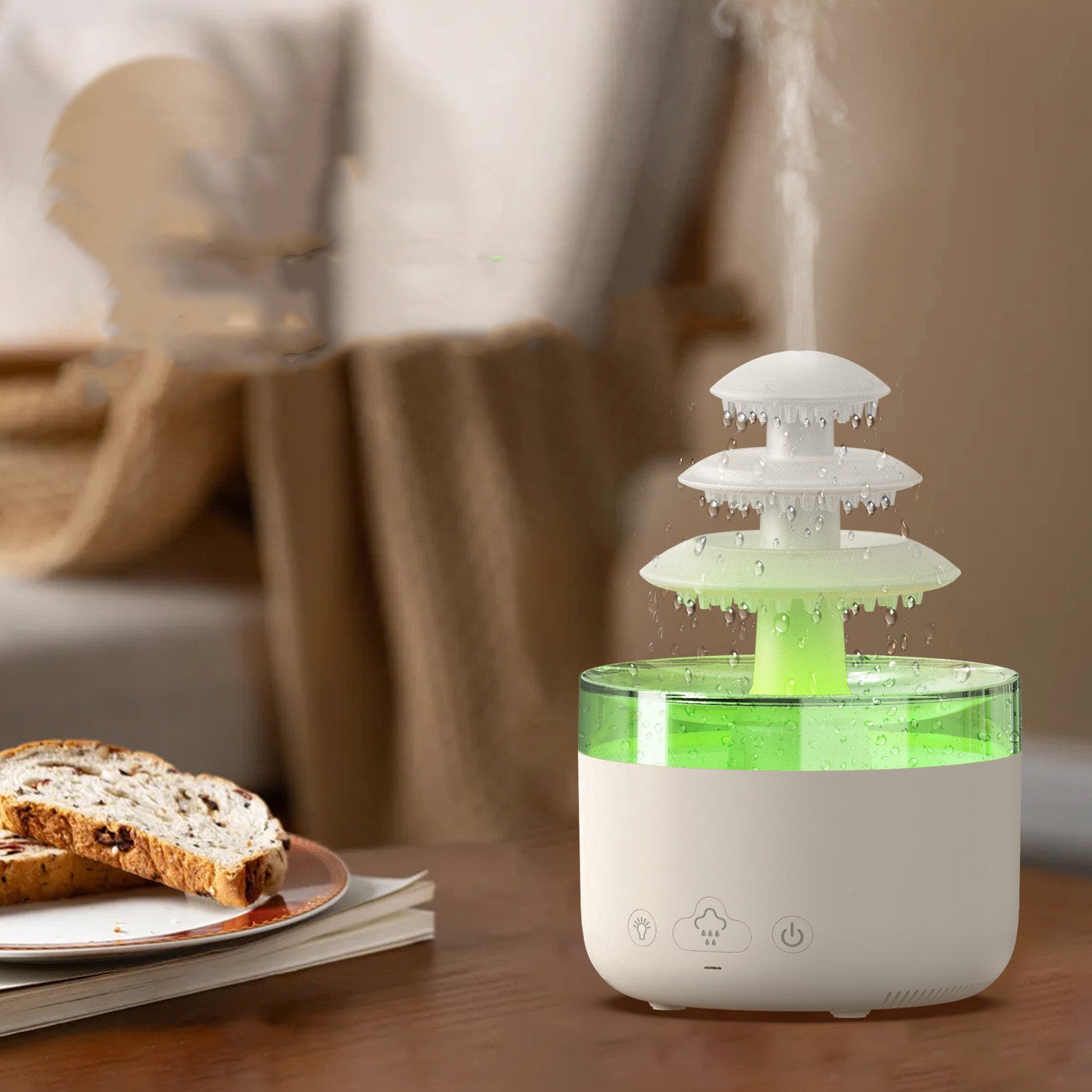 Cloud Rain Fountain Humidifier