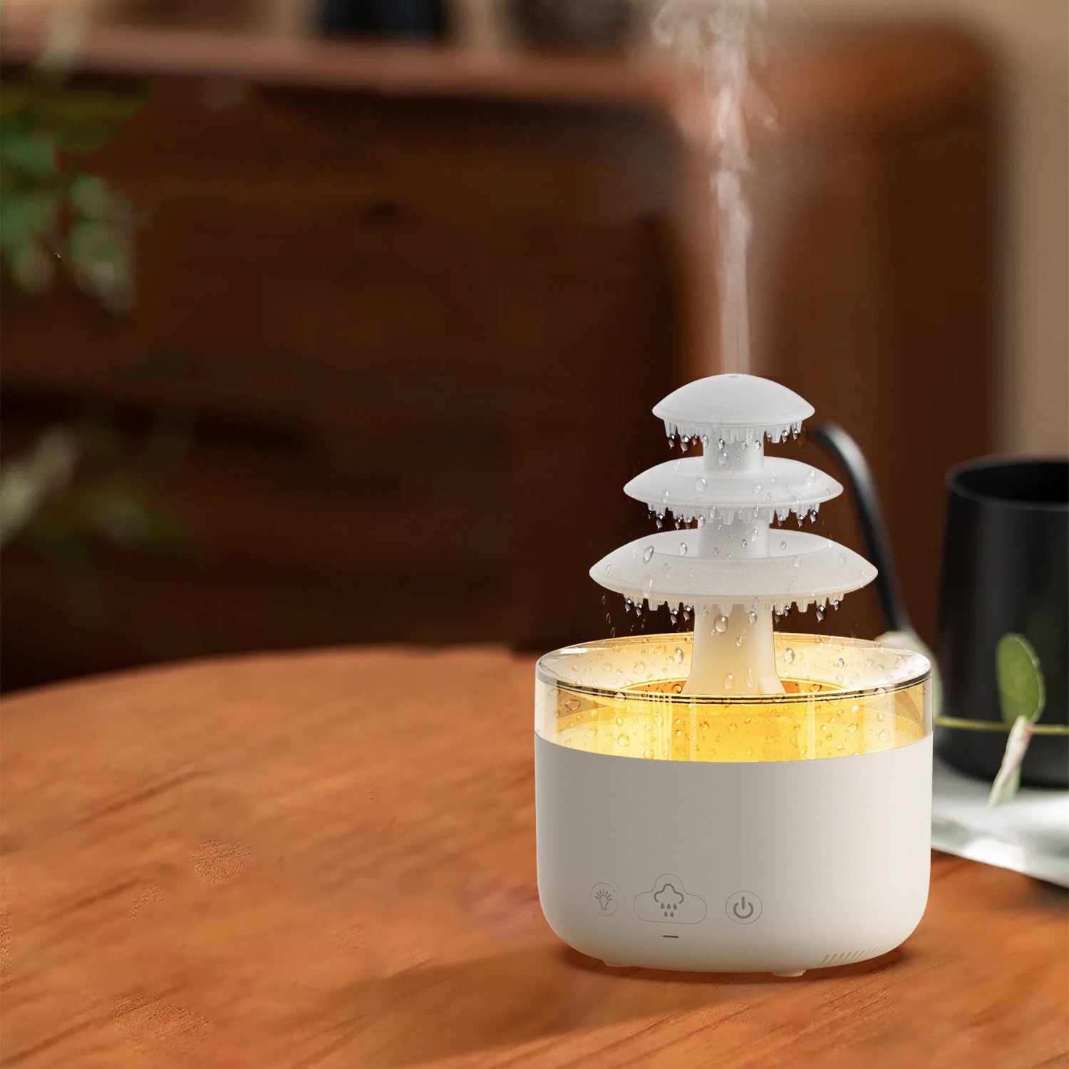 Cloud Rain Fountain Humidifier