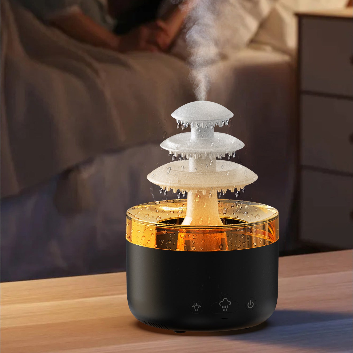 Cloud Rain Fountain Humidifier