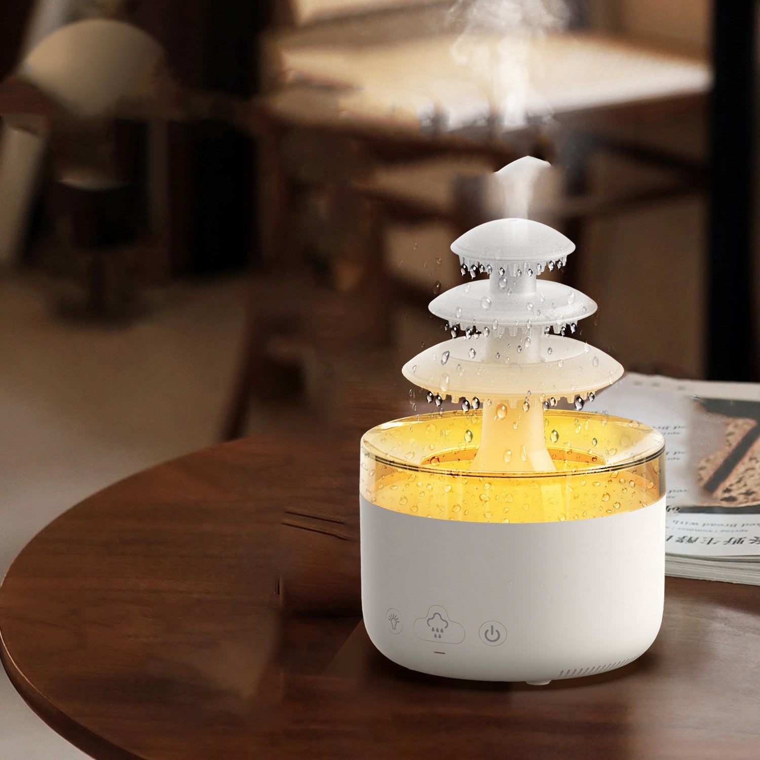 Cloud Rain Fountain Humidifier